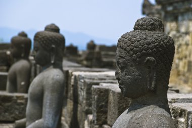 borobudur tapınağı, java, Endonezya
