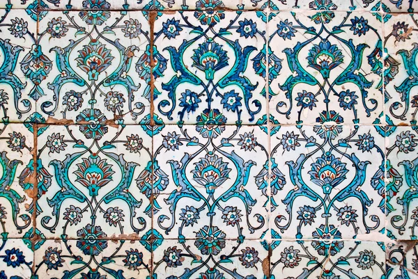 Decorated tiles, arabian style — Stock Photo, Image