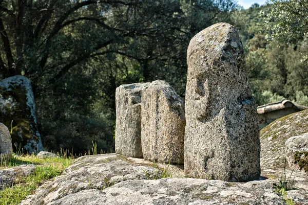 Oude archeologische plaats van filitosa, corsica (Frankrijk) — Stockfoto