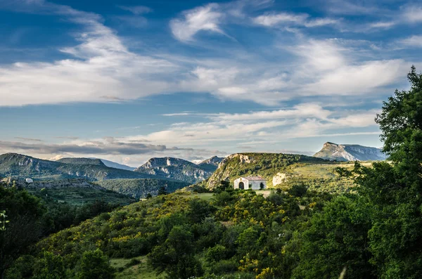 Francie, krajina v provence — Stock fotografie