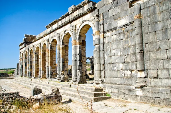 Ruinen der antiken volubilis — Stockfoto