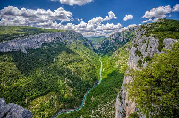 Kaňon řeky verdon, Francie — Stock fotografie