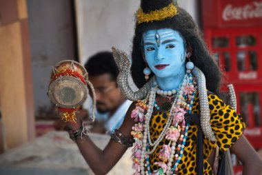 Türkiye, genç performans gösteren Tanrı shiva adamım.