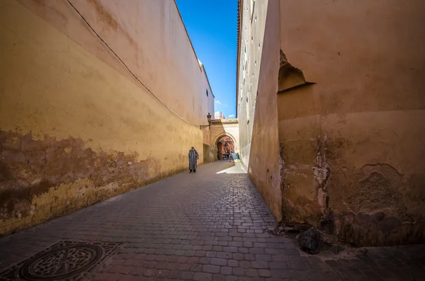 Strada nella medina di Marrakech — Foto Stock