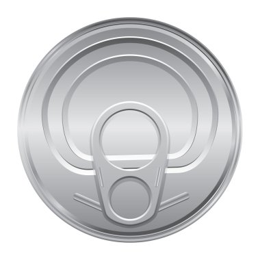 lid of a tin clipart