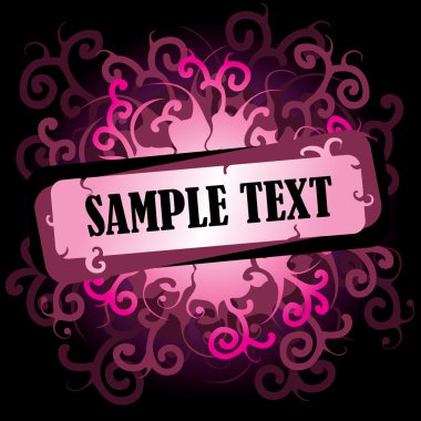 fantastik kaydırma arka plan. vektör.