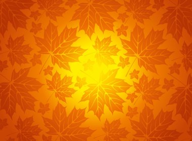 Sonbahar yapraklı arkaplan