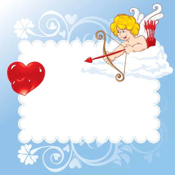 Valentine's Day Cupid — Stock Vector