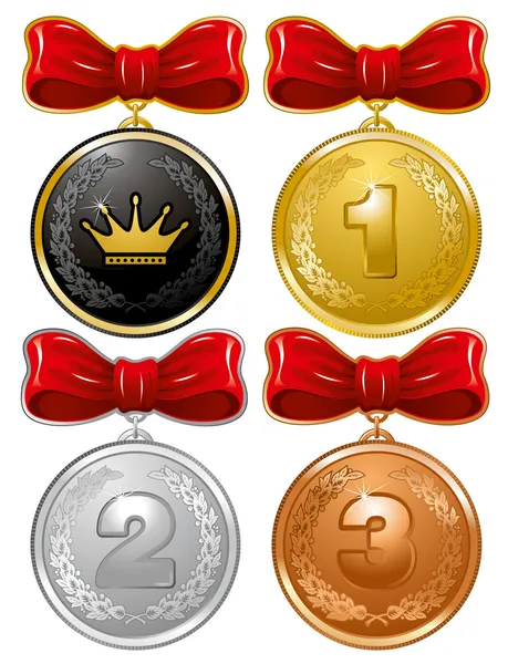 Medals — Stock Vector