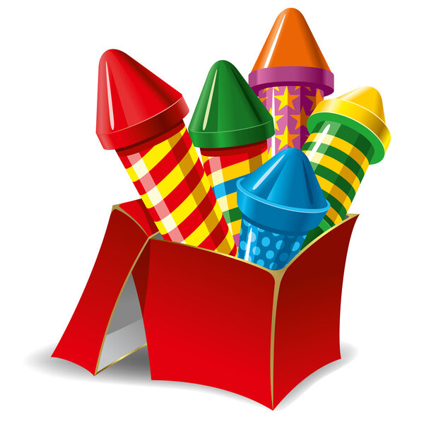 Фейерверк в коробке
