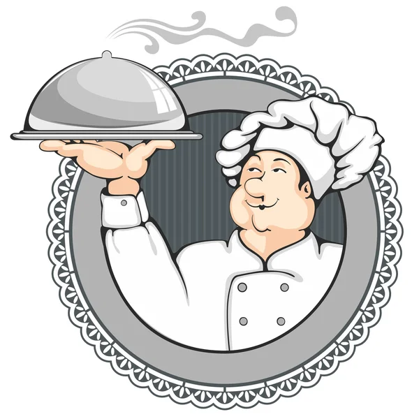 厨师 — 图库矢量图片