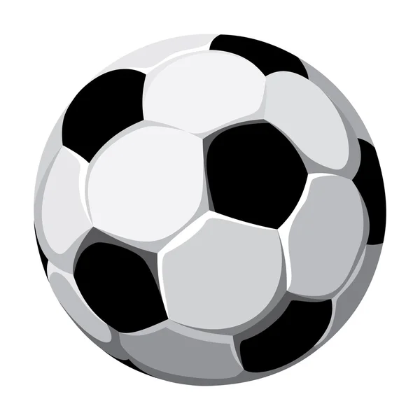 Balón de fútbol — Vector de stock