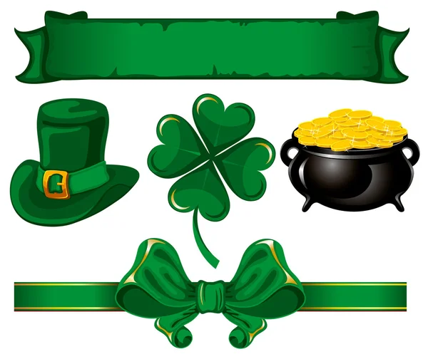 Set to St. Patrick's Day — Stock Vector