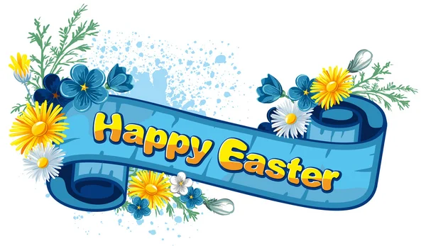 Easter vintage background — Stock Vector