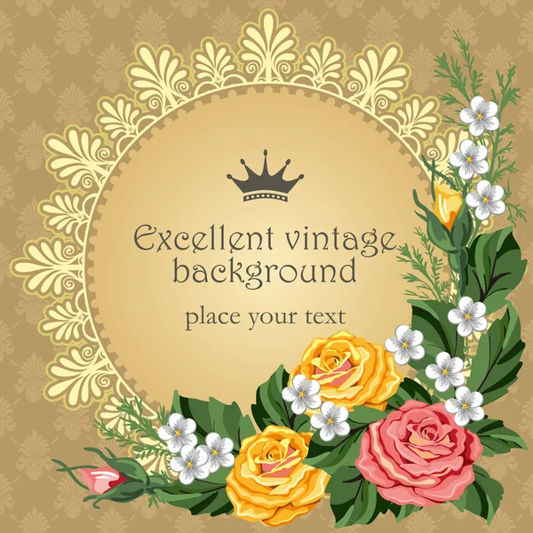 Vintage background — Stock Vector