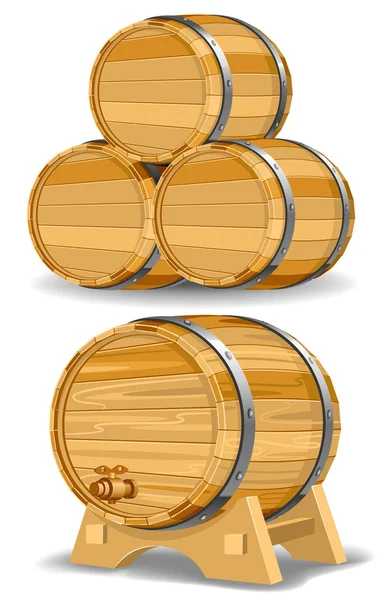 Wine barrel — Stock Illustration Wine barrel Royalty Free Stock Illustrations
