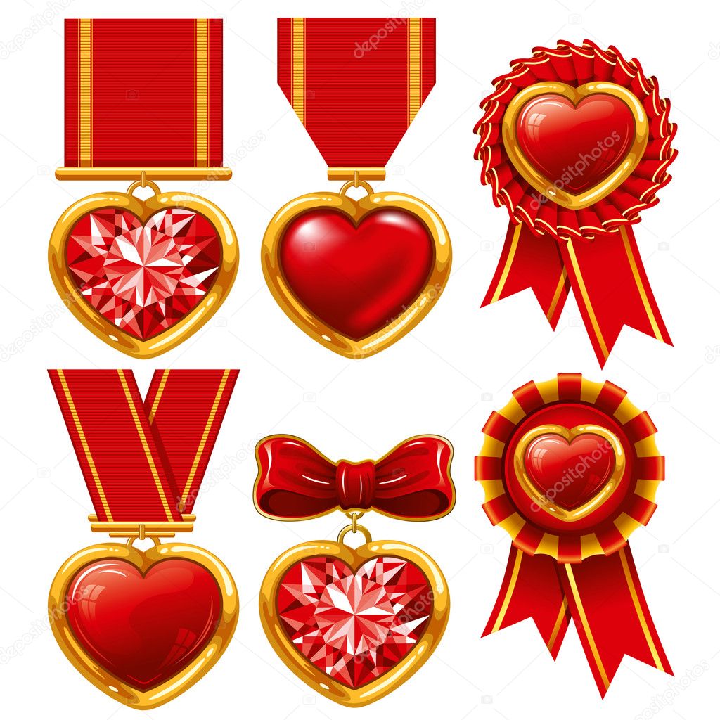 Medal heart