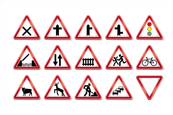 trafik işaretleri koleksiyonu