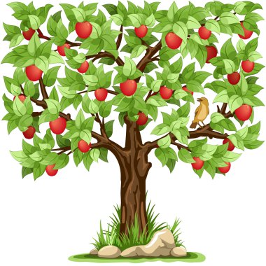 Apple tree clipart