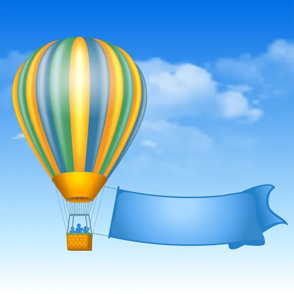 Balon na gorące powietrze — Wektor stockowy