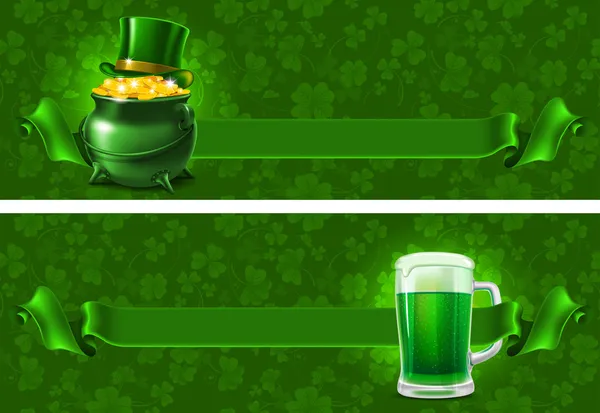 St. Patricks day bakgrund — Stock vektor