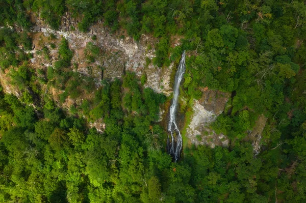 Водопад Боржоми Летом Вид Воздуха Горный Водопад Трона — стоковое фото