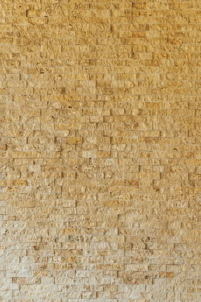 Marble Texture Small Yellow Squares Rough Processing Travertine Wall Rough — Zdjęcie stockowe
