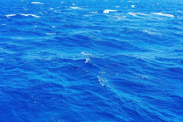 Blue Sea Cyprus Dark Blue Mediterranean Sea Landscape — 스톡 사진