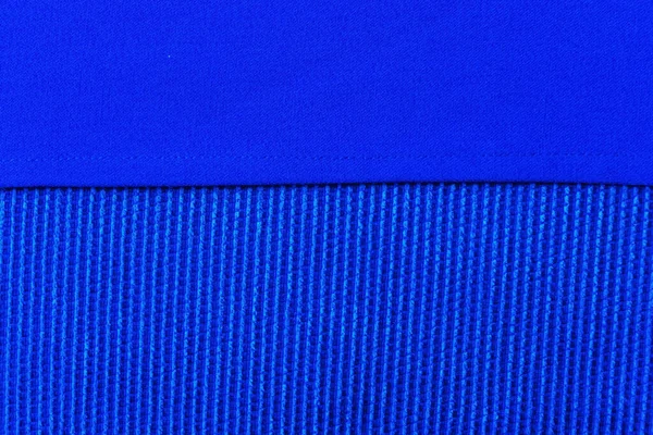 Blue Fabric Interior Bus Dark Blue Seat Transport Dark Blue — Stockfoto