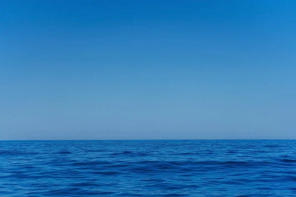Crystal Clean Water Mediterranean Coast Blue Water Shade Green Turkish — Stock Fotó