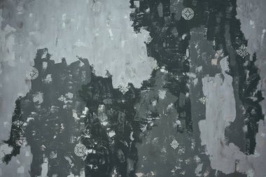 Bir fotoğraf stüdyosundaki dokuma macunu duvarı. Duvar dokusu küçük spatula darbeleriyle çalışır..