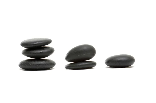 Black stones — Stock Photo, Image