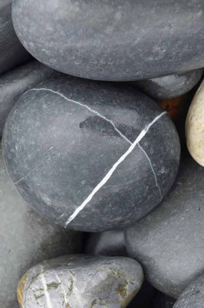 Pebbles on a beach — Stock Photo, Image