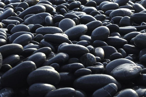 Pebbles on a beach — Stock Photo, Image