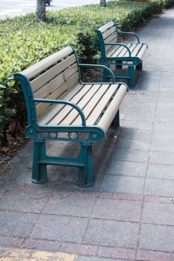 Park, Park, bir sandalye rahatlatıcı, Dunhua Road, Taipei Banyan ağaçları. duygu sakin