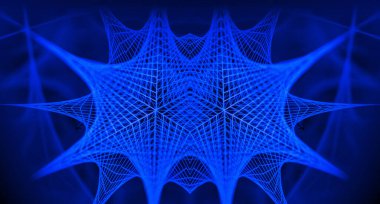 Soyut kaleydoskop arkaplanı. Güzel çok renkli kaleydoskop dokusu. Eşsiz kaleydoskop tasarımı.