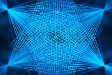 Soyut kaleydoskop arkaplanı. Güzel çok renkli kaleydoskop dokusu. Eşsiz kaleydoskop tasarımı.