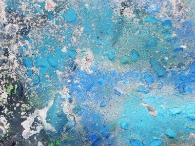 eski mavi duvar arka plan