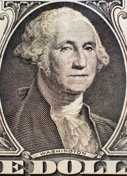 Retrato de un dólar de Washington — Foto de Stock