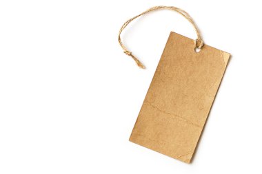 boş kağıt fiyat etiketi