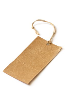 Kağıt etiket boş etiket portre