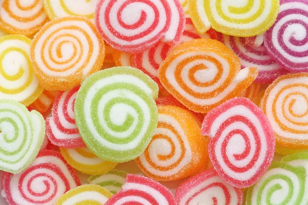 marshmallow ile jelatin tatlı arka plan grubu kapat