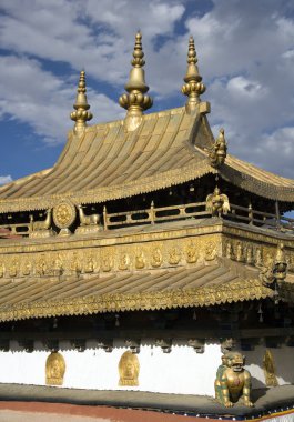 Jokhang tapınak - lhasa - tibet