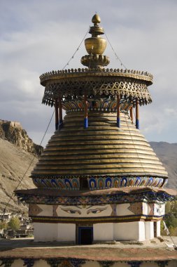 Gyantse Kumbum - Tibet clipart