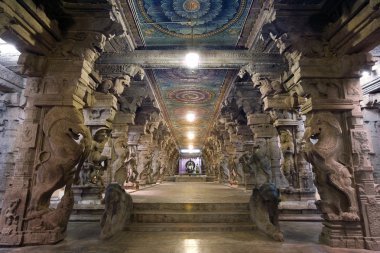 Minakshi temple - Madurai - India clipart