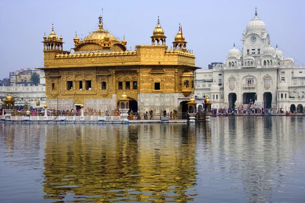 Gyllene templet i amritsar - Indien — Stockfoto