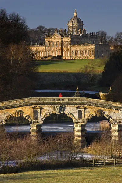 Zámek howard - north yorkshire - Velká Británie — Stock fotografie