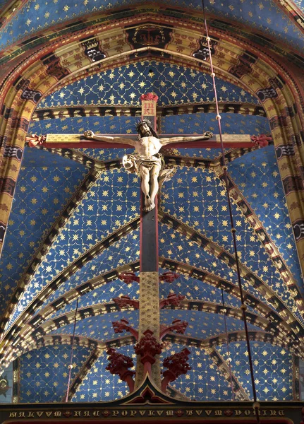 Cracow - kilise St mary - Polonya