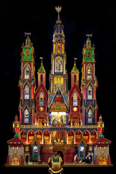 Traditionele Krakau kerststal - Polen — Stockfoto