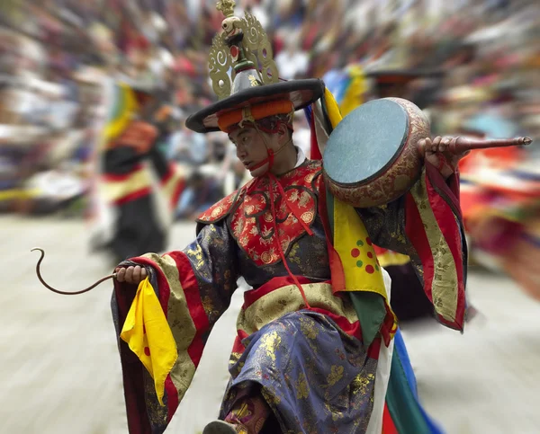 Paro Tsechu (Festivali) - Bhutan Krallığı — Stok fotoğraf
